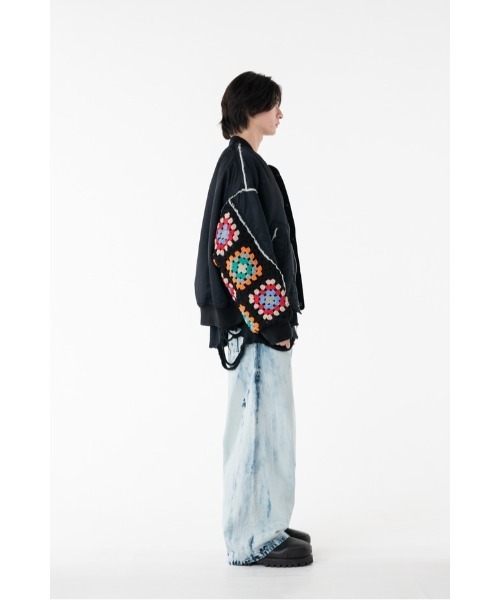 DISCOVERED（ディスカバード） ma1 ma-1 CROCHET SLEEVE MA-1 メンズ