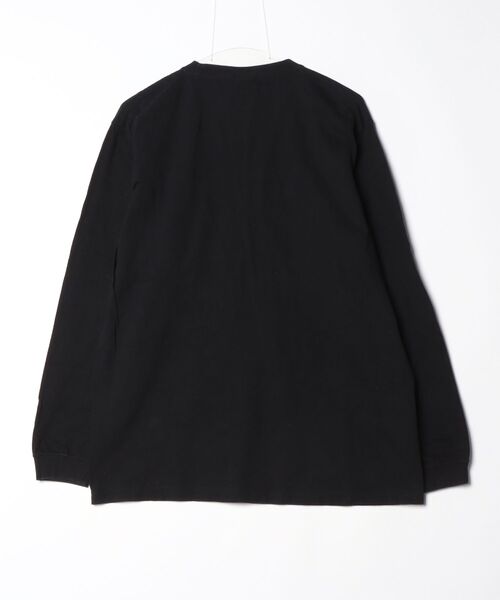 「MISHKA」 長袖Tシャツ L ブラック メンズ_画像2