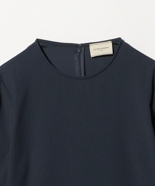 新品　UNITED ARROWS バックサテン レースコンビ ブラウス UNITED ARROWS（ユナイテッドアローズ） ブラウス シャツ バックサテン