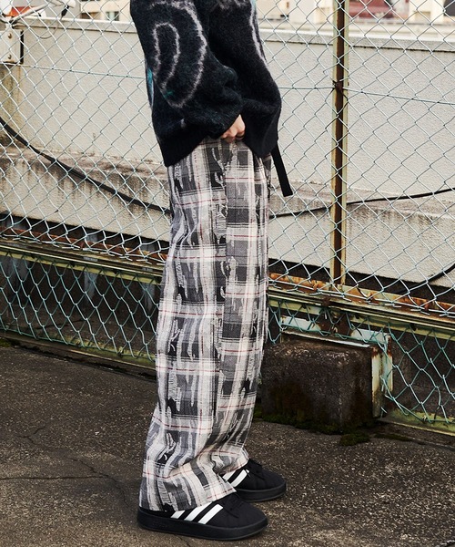 パンツ un SeeSew パンツ 「UNISEX」CRASH TEX WIDE PANTS/クラッシュテック