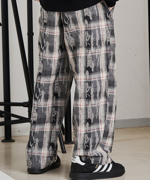 SeeSew パンツ 「UNISEX」CRASH TEX WIDE PANTS/クラッシュテック