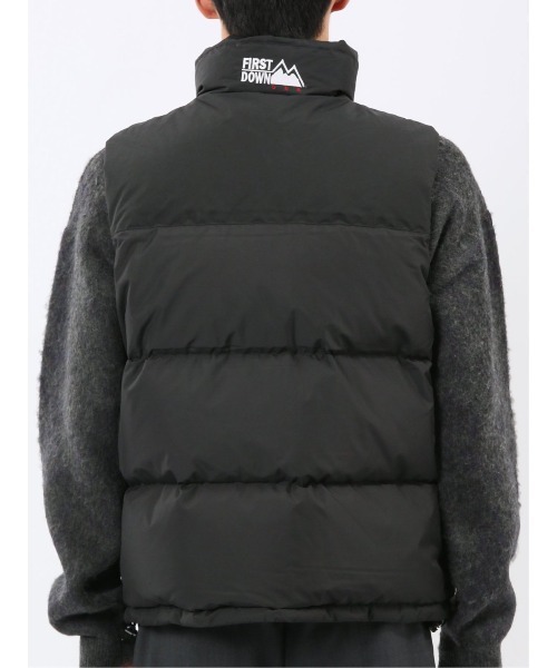 FIRST DOWN（ファーストダウン） ダウンベスト ベスト 撥水防風