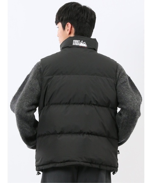 FIRST DOWN（ファーストダウン） ダウンベスト ベスト 撥水防風
