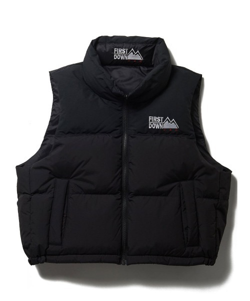 FIRST DOWN（ファーストダウン） ダウンベスト ベスト 撥水防風