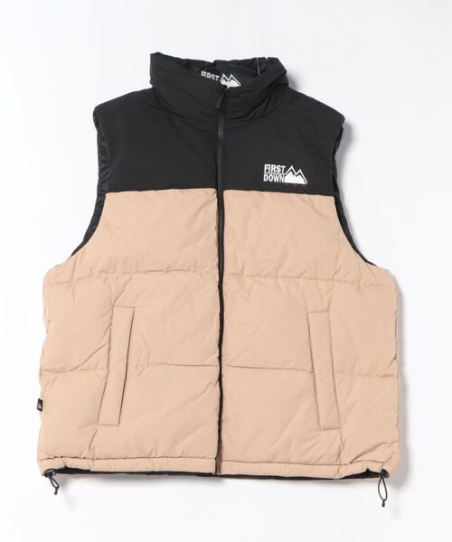 FIRST DOWN（ファーストダウン） ダウンベスト ベスト 撥水防風