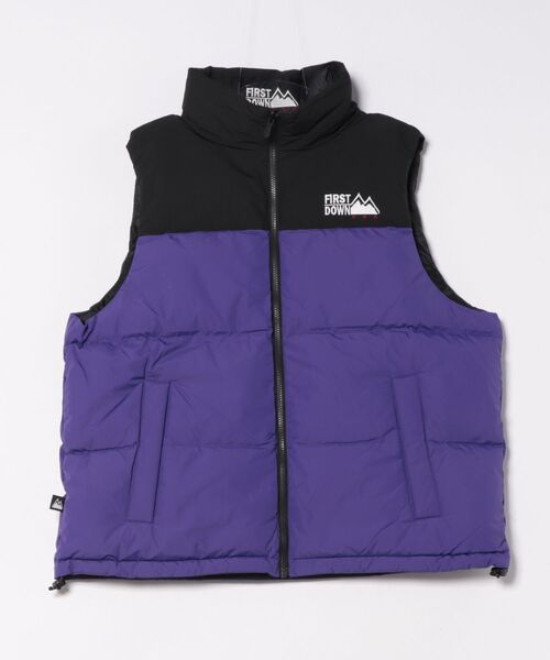 【新品・未使用】ファーストダウン ダウン ベスト リバーシブル ウィズリミテッド×ファーストダウン“雪山”ダウンジャケットを