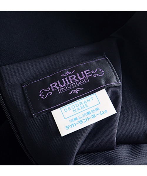 「RUIRUE BOUTIQUE」 パンツスーツ M ネイビー レディース_画像2