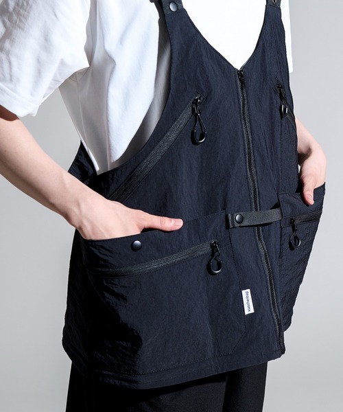 「CALIFORNIA OUTFITTERS」 ベスト ONESIZE ブラック メンズ_画像4