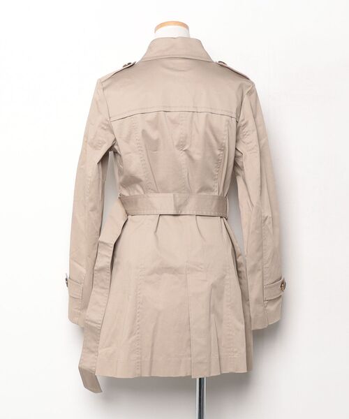 「自由区」 トレンチコート 40 ベージュ レディース_画像2