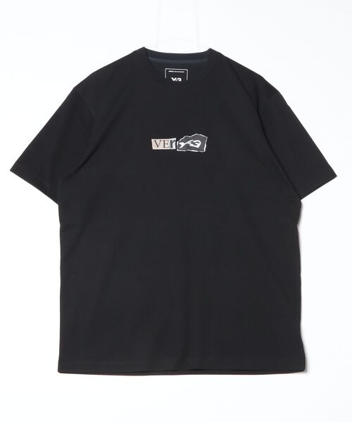 【新品同様】サイズM Y-3 ワイスリー GFX Tシャツ ブラック　黒　半袖 Y-3 tシャツ GFX SHORT SLEEVE TEE メンズ レディース : ZOZOTOWN
