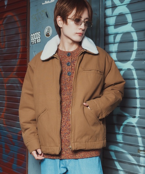 En serio TOKYO ブルゾン アウター ダックボンバージャケット メンズ