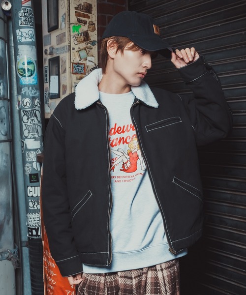 En serio TOKYO ブルゾン アウター ダックボンバージャケット メンズ