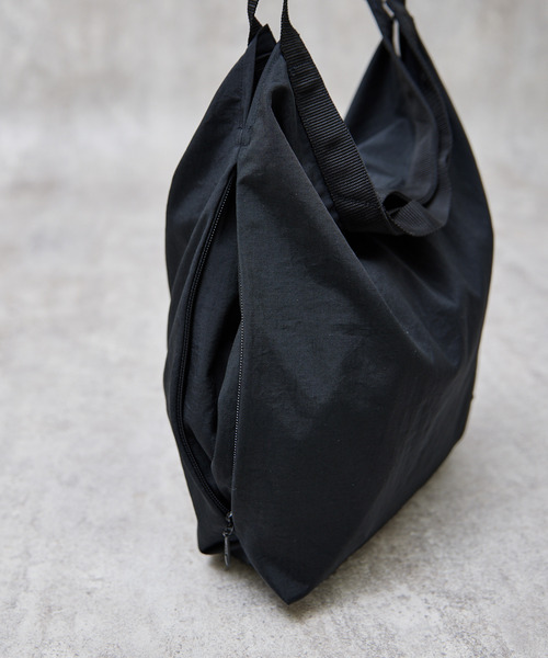 SLOW ブラックショルダーバッグ SLOW 「SLOW」 ショルダーバッグ FREE ブラック メンズ : ZOZOTOWN