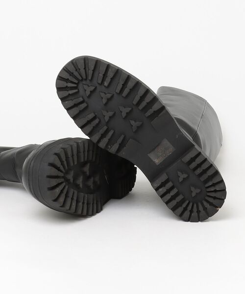 「Lucida」 ロングブーツ 36 ブラック レディース_画像3