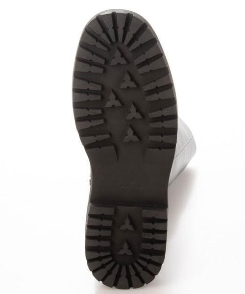 「Lucida」 ロングブーツ 36 ブラック レディース_画像4