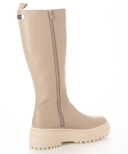 「Lucida」 ロングブーツ 36 ブラック レディース_画像7