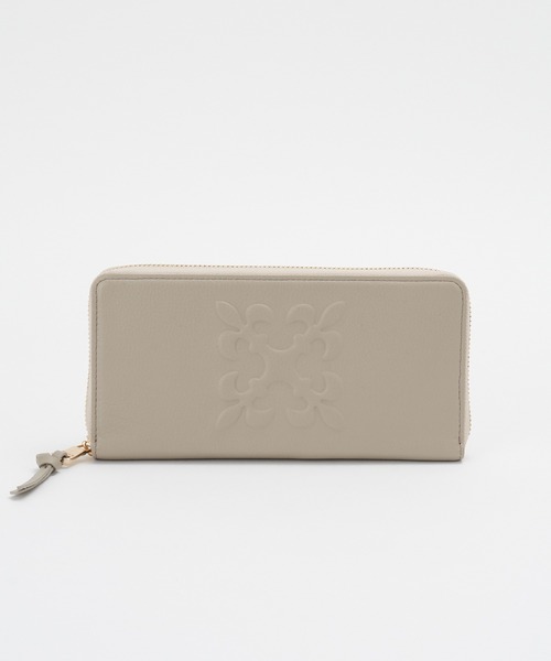russet（ラシット） 財布 エンボスモノグラムロングウォレット