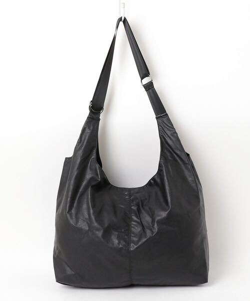 新品 ATTCHMENT アタッチメント ショルダーバッグ ATTACHMENT（アタッチメント） ショルダーバッグ - ブラック メンズ