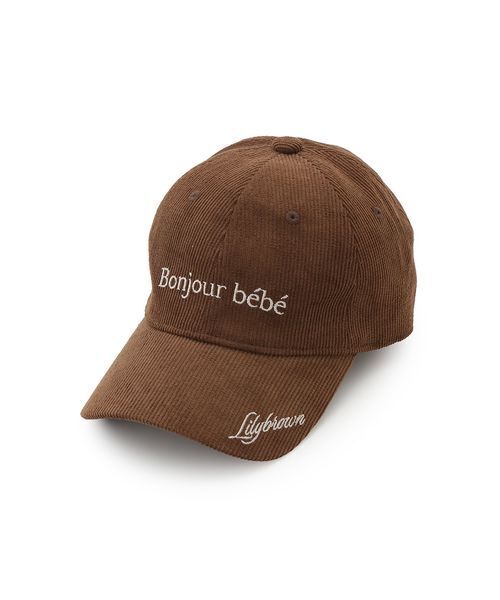 帽子　リリーブラウン　ほぼ未使用 Bonjour Bebeキャップ(キャップ)｜帽子｜LILY BROWN（リリー ブラウン