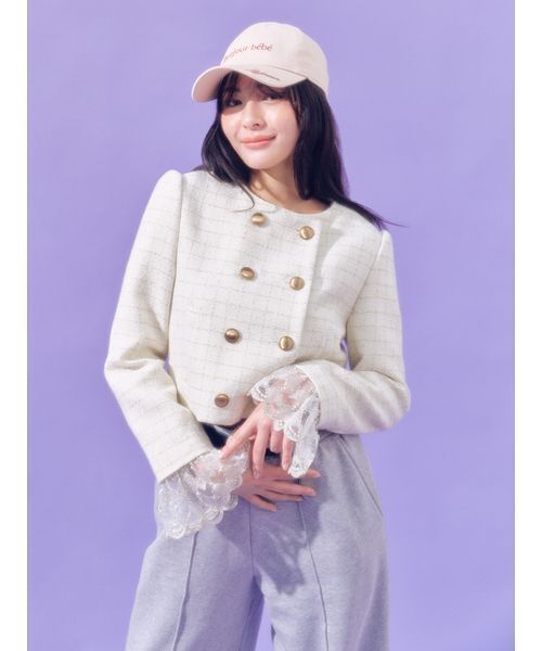 LILY BROWN（リリーブラウン） キャップ 帽子 Bonjour Bebeキャップ