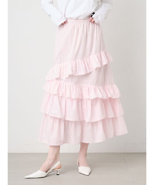 SORIN（ソリン） ロング スカート Random Ruffled Skirt/ランダム
