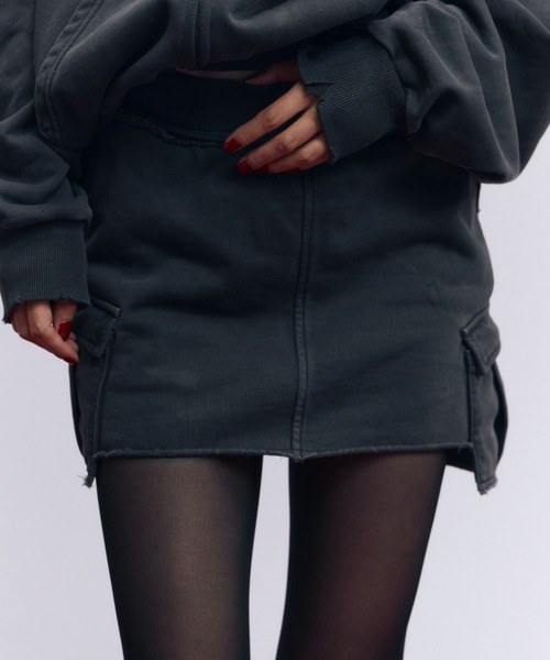 JOSE MOON（ジョゼムーン） ミニスカート FREE チャコールグレー