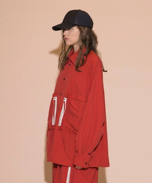 「my beautiful landlet」 長袖シャツ 1 ライトグレー メンズ_画像6