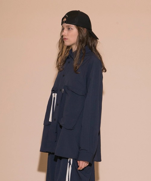 「my beautiful landlet」 長袖シャツ 1 ライトグレー メンズ_画像9