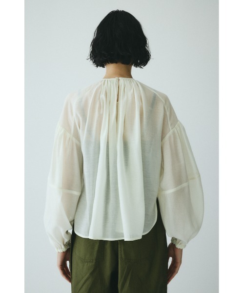 HeRIN.CYE ブラウス シャツ Volume sleeve blouse ボリュームスリーブ