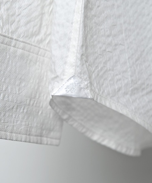 「BUFFALO BOBS」 長袖シャツ 1-2 ネイビー メンズ_画像6