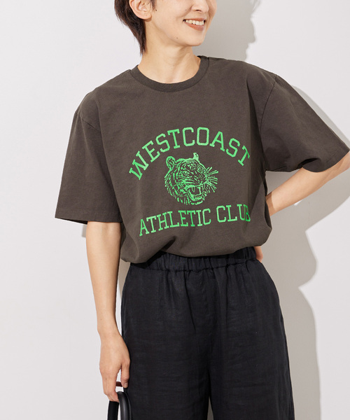 「MIXTA」 半袖Tシャツ MEDIUM イエロー レディース_画像6