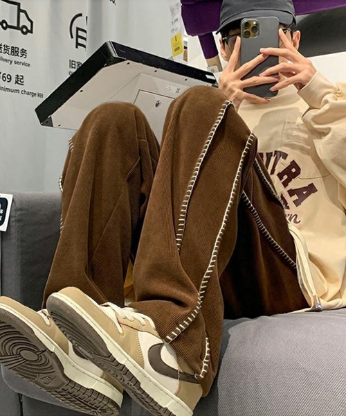 「Ressaca」 コーデュロイパンツ X-LARGE オフホワイト メンズ_画像7