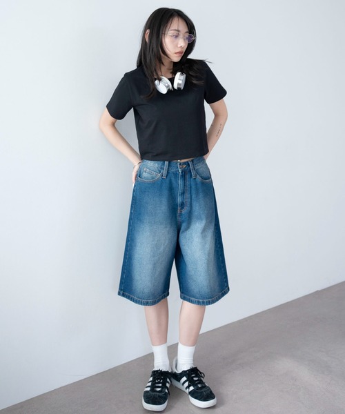 WEGO（ウィゴー） ハーフパンツ ジーンズ デニム デニムパンツ 短パン