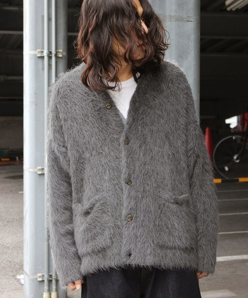 「THE INOUE BROTHERS」 長袖ニット LARGE ベージュ メンズ_画像6