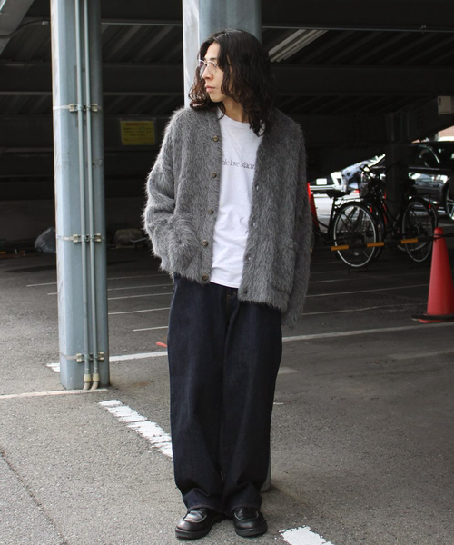 「THE INOUE BROTHERS」 長袖ニット LARGE ベージュ メンズ_画像8