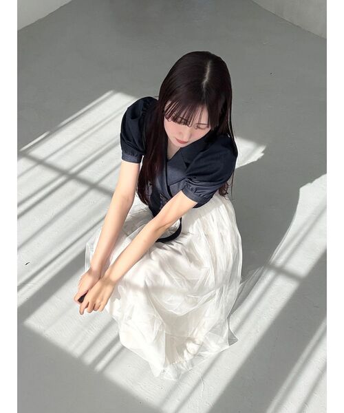 ワンピース ジャケットドッキングワンピース_23