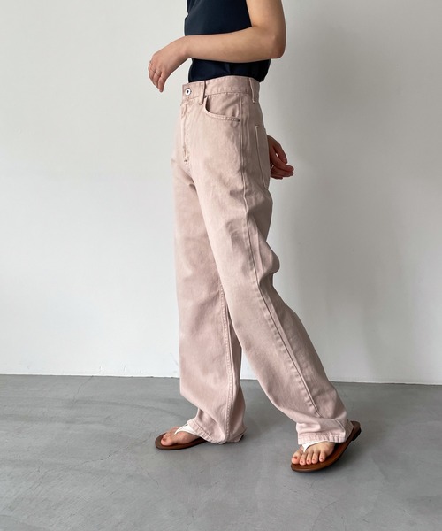 「CANAL JEAN」 パンツ SMALL ベビーピンク レディース