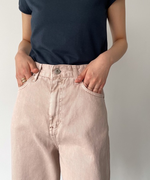 「CANAL JEAN」 パンツ SMALL ベビーピンク レディース