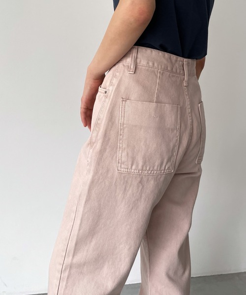 「CANAL JEAN」 パンツ SMALL ベビーピンク レディース