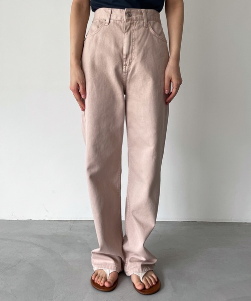 「CANAL JEAN」 パンツ SMALL ベビーピンク レディース