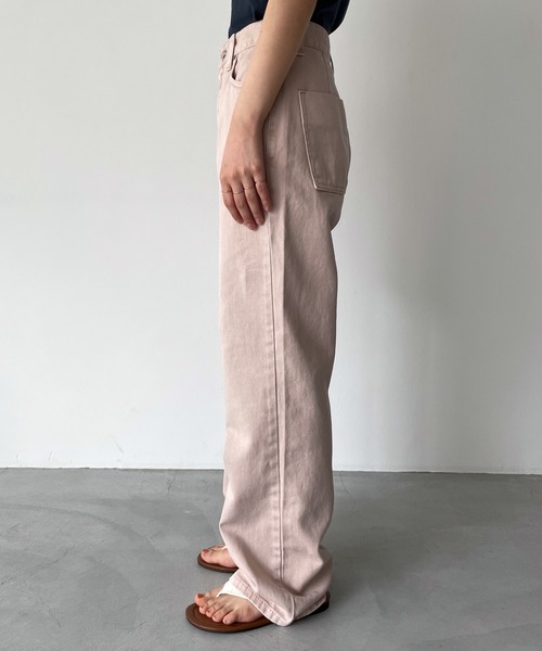 「CANAL JEAN」 パンツ SMALL ベビーピンク レディース