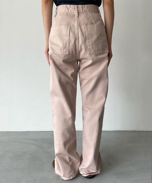 「CANAL JEAN」 パンツ SMALL ベビーピンク レディース