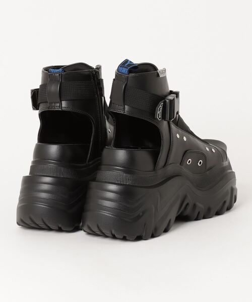 「YOSUKE」 フラットサンダル M ブラック レディース_画像6
