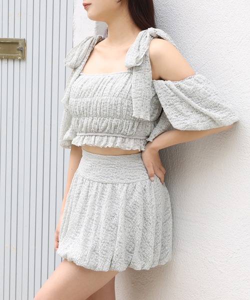 one after another NICE CLAUP 水着 体型カバー swimwear/シャーリング