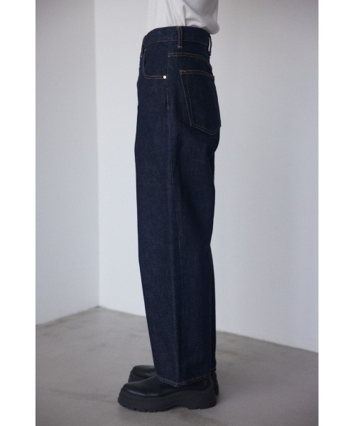 「BLACK BY MOUSSY」 デニムパンツ 26inch ネイビー レディースの画像