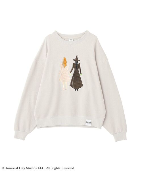 Green Parks WICKED刺繍 スウェット トレ ーナー Green Parks（グリーンパークス） トレーナー スウェット WICKED