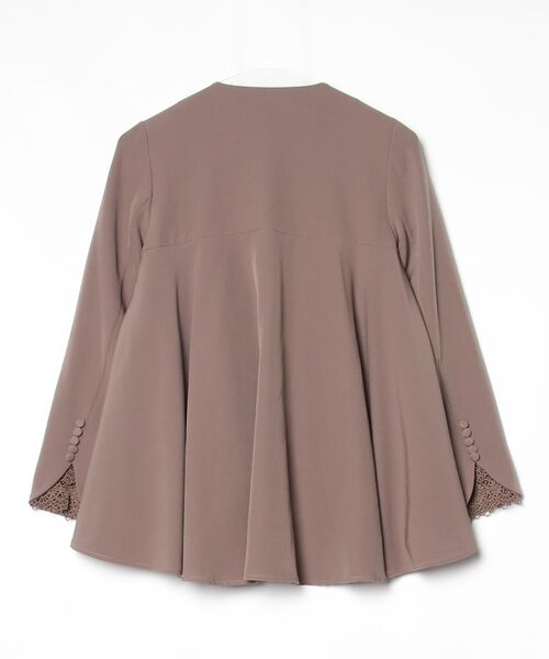 「RUIRUE BOUTIQUE」 ジャケット S ベージュ レディースの画像