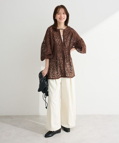 Green Parks（グリーンパークス） tシャツ メッシュレースタック入り
