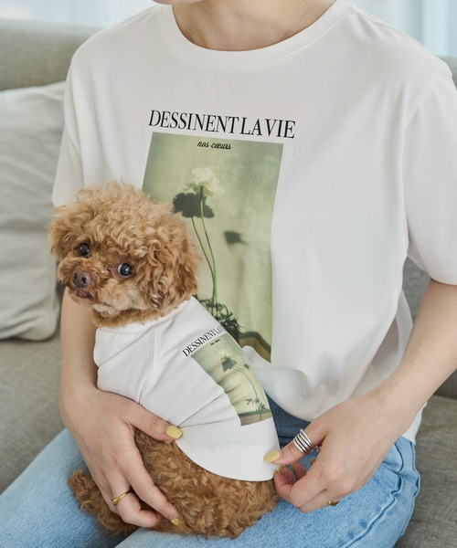 ROPE' PICNIC（ロペ ピクニック） 犬 服 「DOG」RENU photo Tee/UV