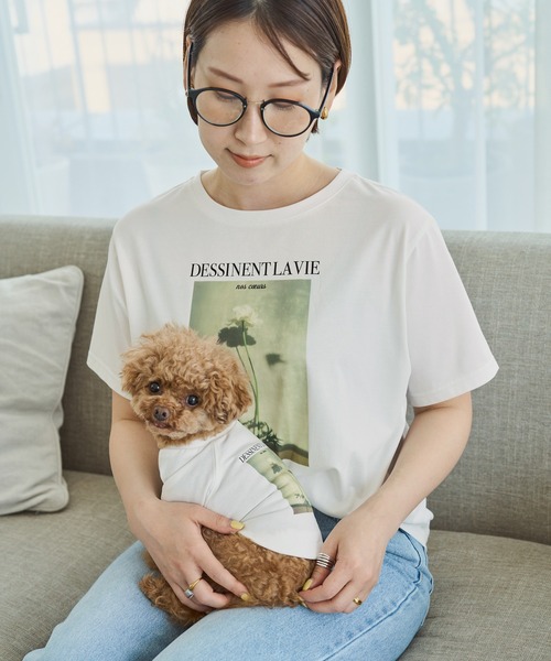 ROPE' PICNIC（ロペ ピクニック） 犬 服 「DOG」RENU photo Tee/UV